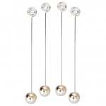 Silver or Gold Table Card Holders