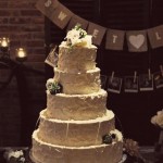 35-Vintage Rustic Wedding Cake