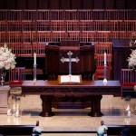 9-Wedding, Highland Park United Methodist Church, White & Blush Flowers