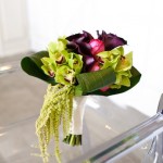 3-Purple & Fuchsia Bouquet