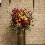 8-Fall Altar Flowers