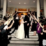 28-Glow Stick Wedding Send Off