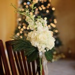 4-Winter Wedding, Ivory & Green Wedding