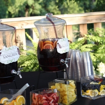 Wedding, Rental, Glass Beverage Dispensers with Stands