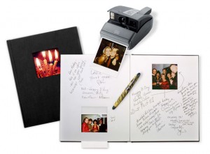 polaroid guestbook