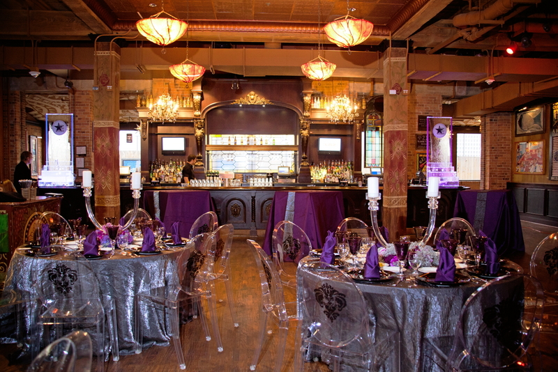 8 Corporate Event House of Blues Dallas purple black silver
