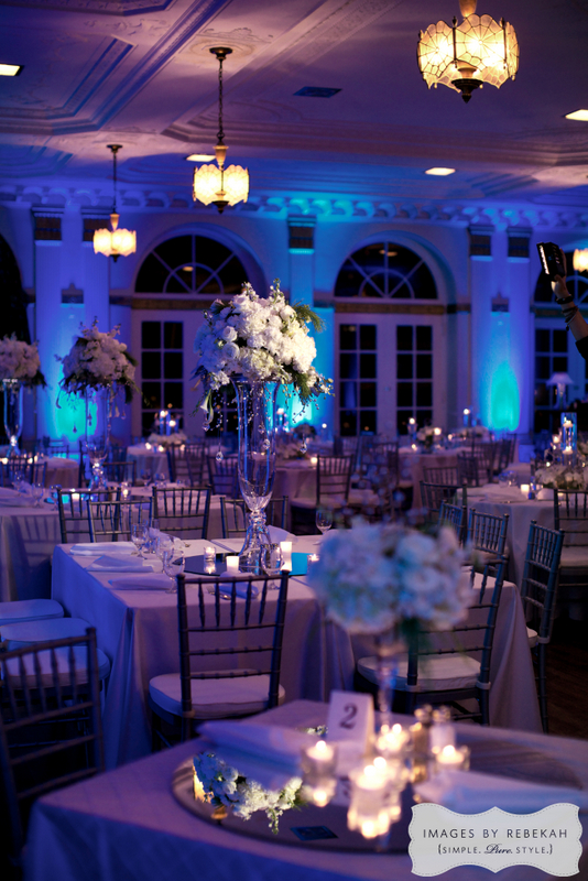 21 Winter Wedding Blue and White Wedding YWCA Ft