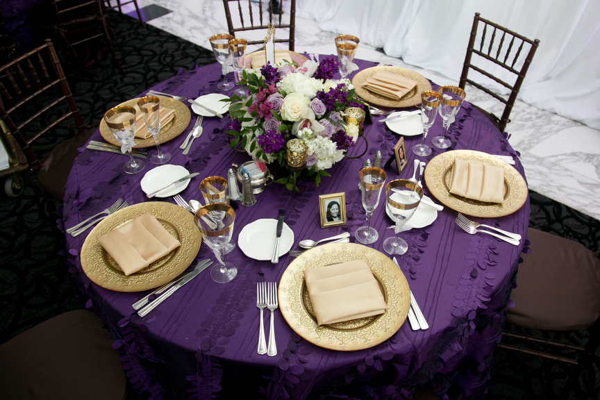 14-Purple, Green, & Gold Wedding - Significant Events of Texas – Event ...