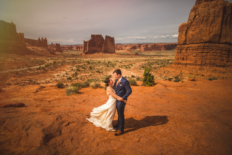12 Arches National Park Wedding