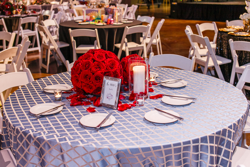 9 Red Blue Table Design