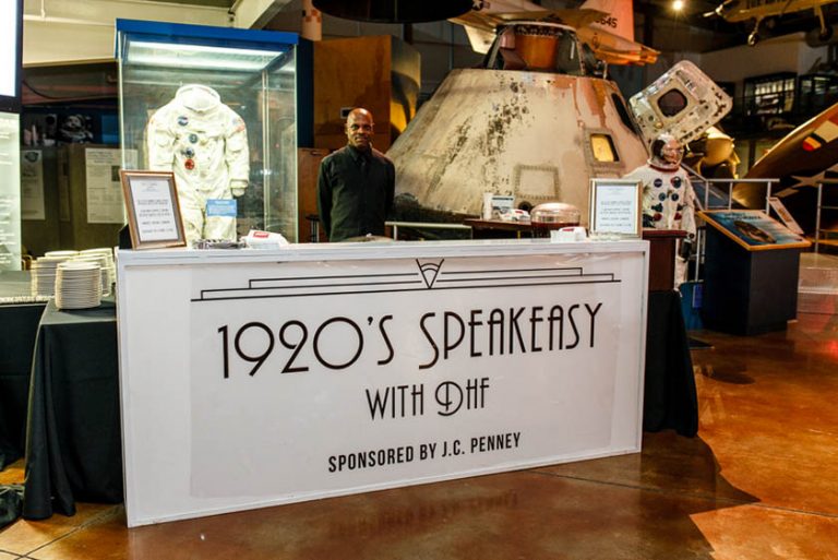 24-Speakeasy Dinner Station; Frontiers of Flight Charity Gala