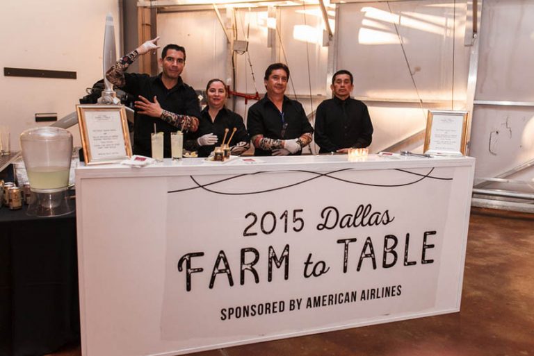 26-Farm to Table Station; Frontiers of Flight Charity Gala