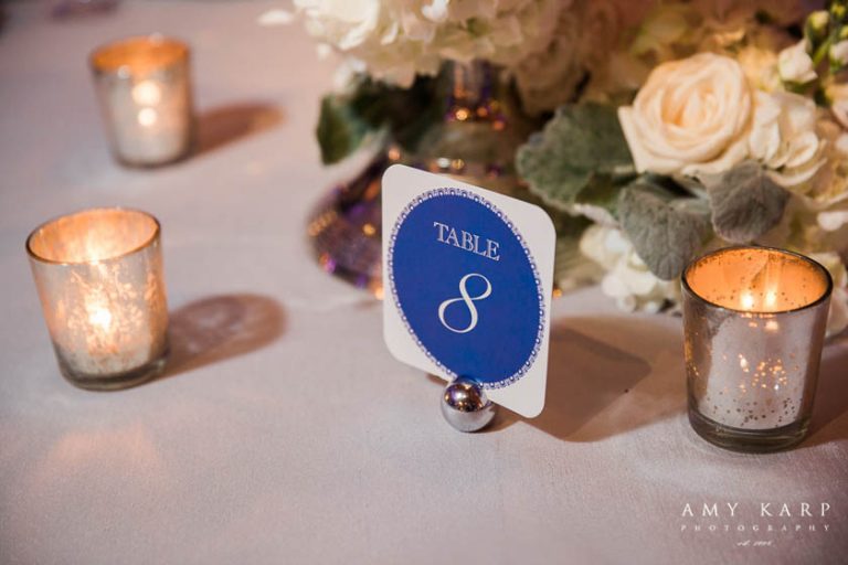 34-Blue, Silver, & White Wedding; Winter Wedding