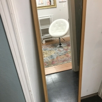 Mirrors for hair and makeup. $10.00