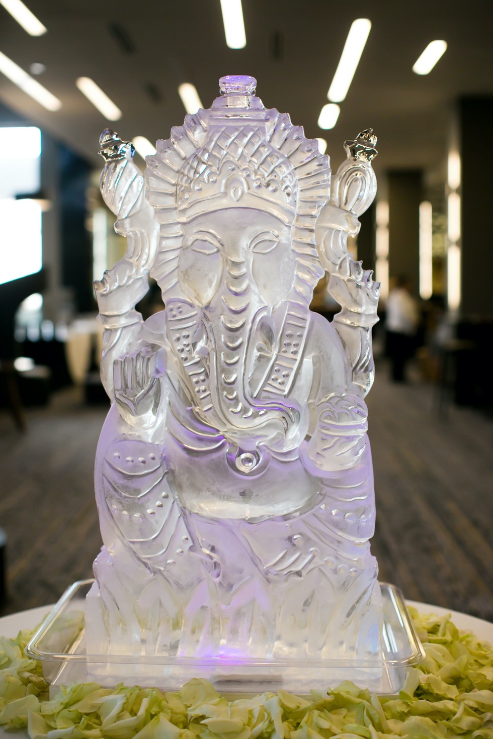 3 Ganesh Ice Sculpture