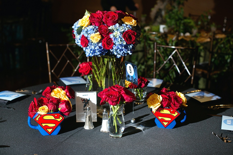 14 Superman Centerpiece Superhero Gala