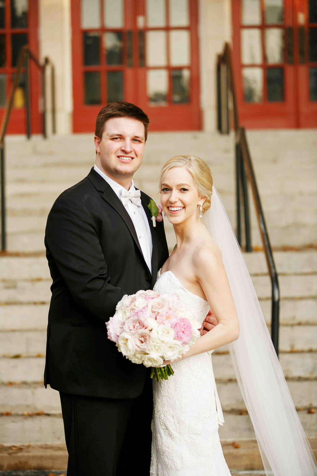55 First United Methodist Dallas Wedding Pink White Wedding scaled