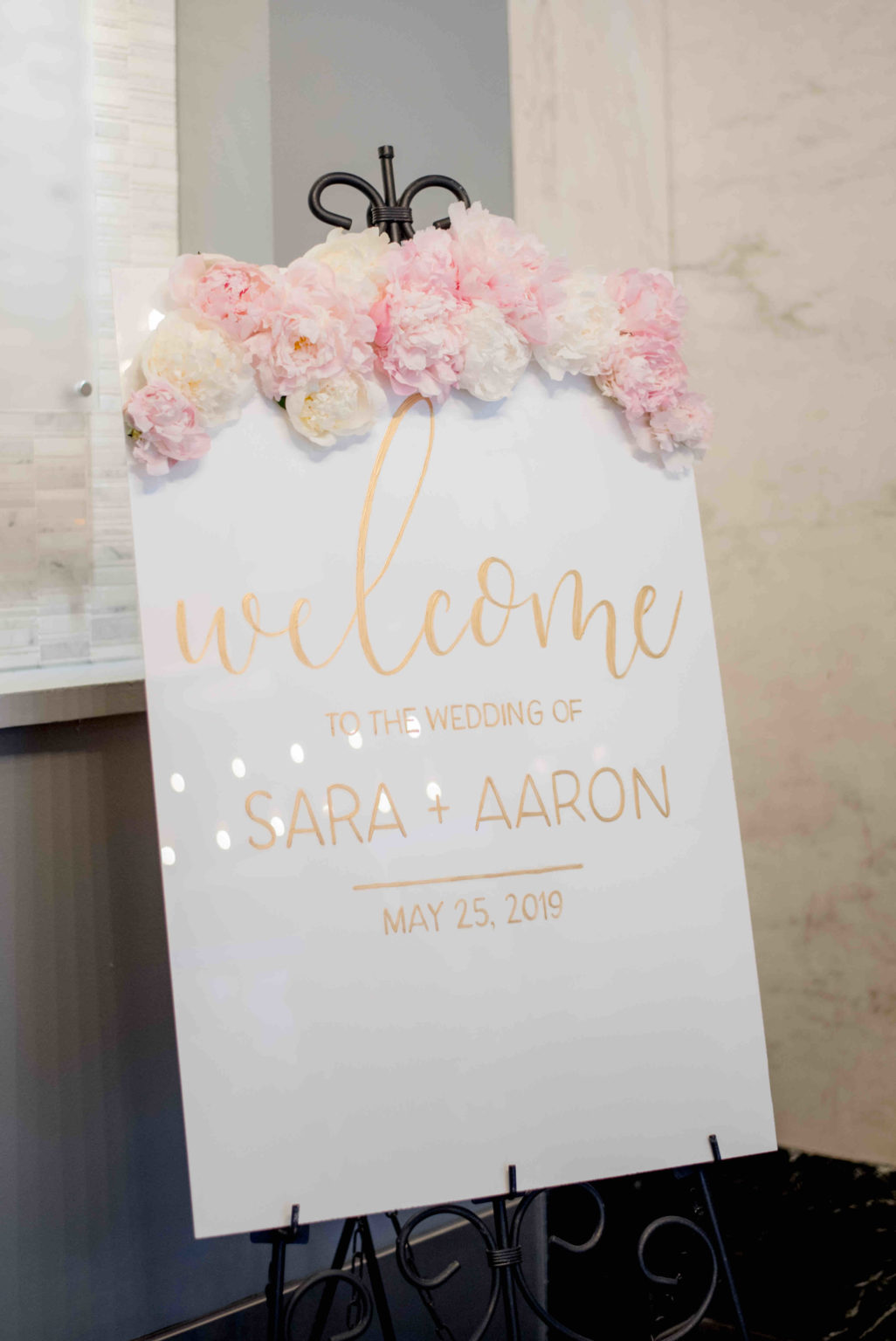 30B Wedding Welcome Sign scaled