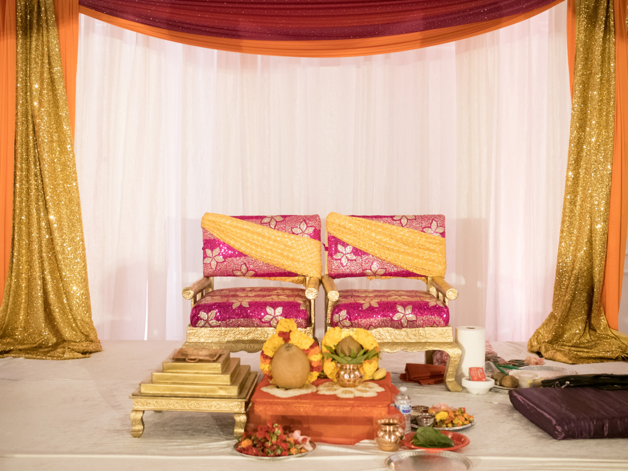 19 Indian Wedding Hindu Wedding Fuchsia Orange Wedding