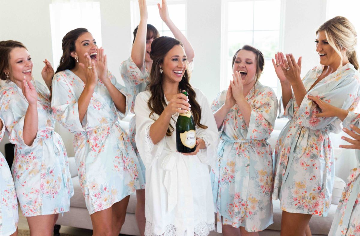 5 Bridesmaids Champagne