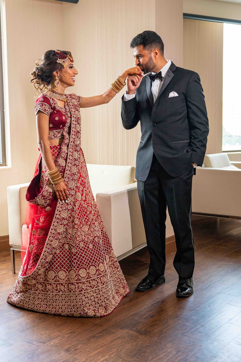 36 Desi Wedding First Look 1020x1530 1